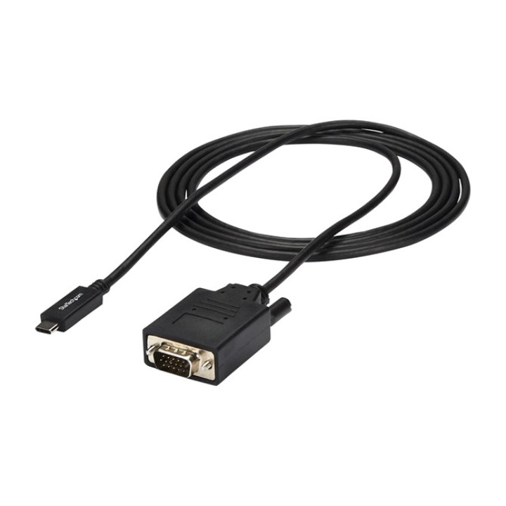 STARTECH.COM Aktiivinen USB-C - VGA -sovituskaapeli 2 M