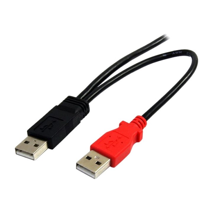 STARTECH.COM Y-kaapeli USB 2.0 – mini USB-B ulkoiselle