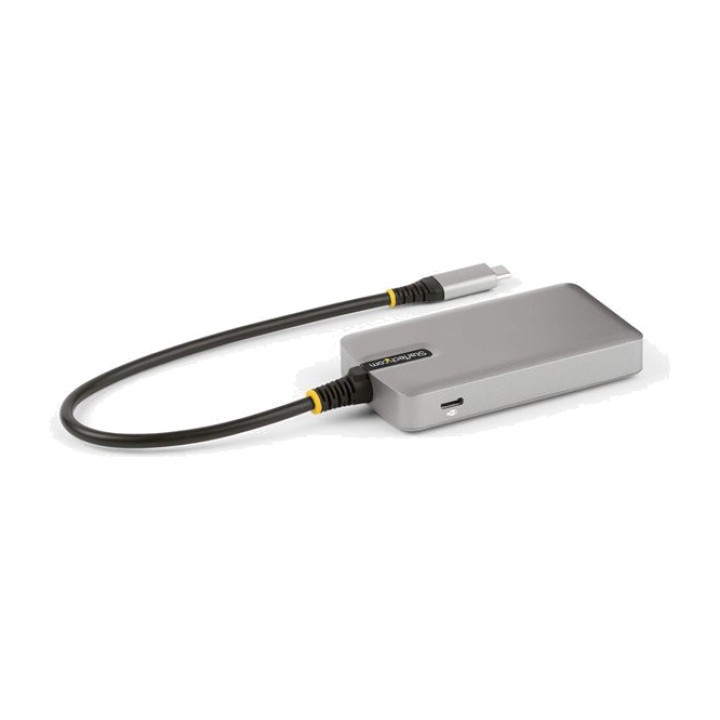 STARTECH.COM Hub USB-C de 4 puertos con carga rápida y Power Delivery 3.2-GEN2 10GBPS 3XUSB-A HB31C3A1CDPPD3 DSP0000039008