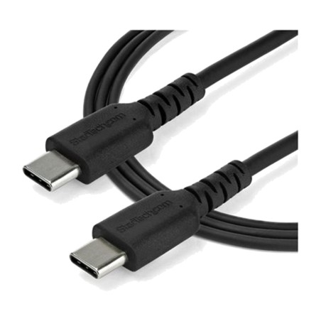 cable resistente de aramida con conectores usb-c 2.0 pd 60w 1 m