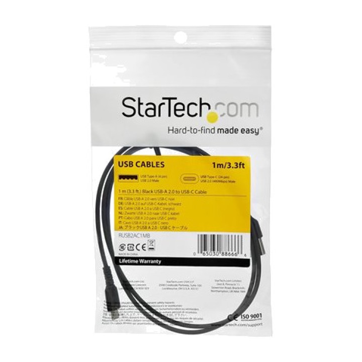 STARTECH.COM Cavo resistente in aramide con connettori USB-C