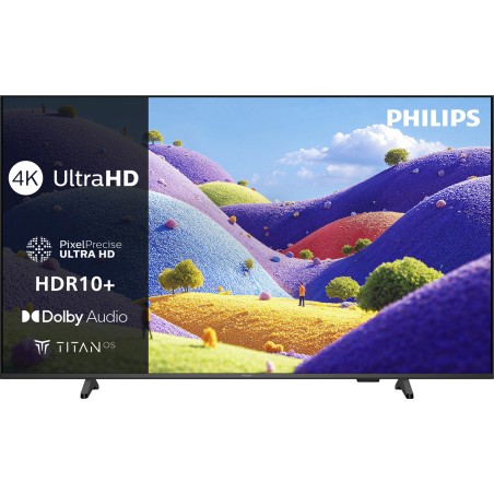 televisor led 4k de 65 pulgadas con titan os 65pus7061/12
