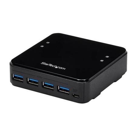 usb switch for sharing peripherals between 4 computers 3.0 4x4 5gbps hbs304a24a