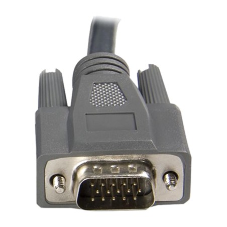 ultratunn kombinerad kvm-kabel vga och usb 180 cm svusbvga6
