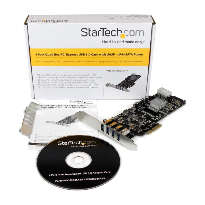 STARTECH.COM PCI-Express-Karte mit 4 USB-Anschlüssen und