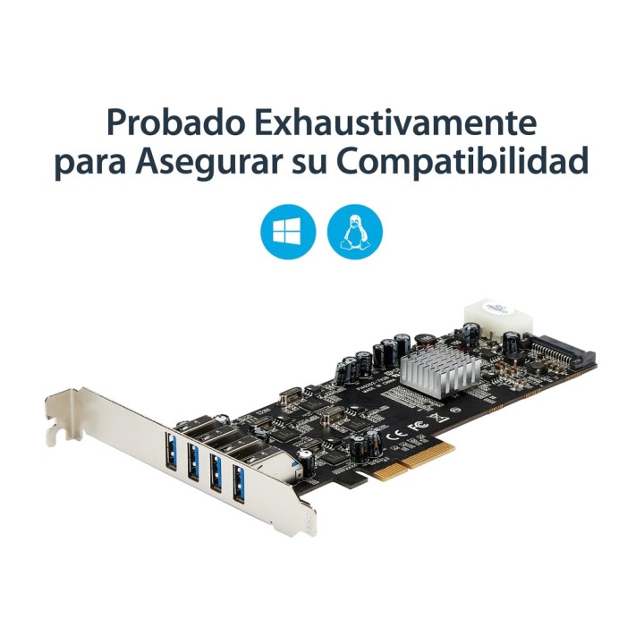 STARTECH.COM PCI-Express-Karte mit 4 USB-Anschlüssen und