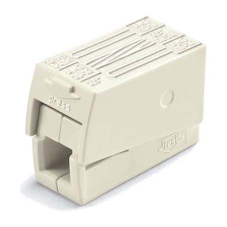 hitri priključek s sponko, 3-potni 2,5 mm2 400 v 24 a