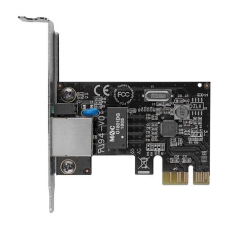 tarjeta de red pci express con 1 puerto gigabit 10/100/1000 rj45 x1 st1000spex2l