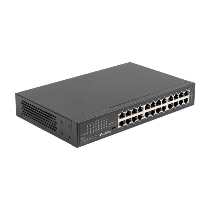LANBERG Switch Gigabit non administrable à 24 ports RSGE-24