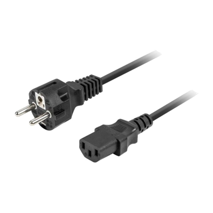 LANBERG Schuko netkabel til computer og skærm CEE-7/7