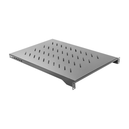 tavă fixă pentru dulap rack 19" 1u 483x750mm 15kg ak-1010-b