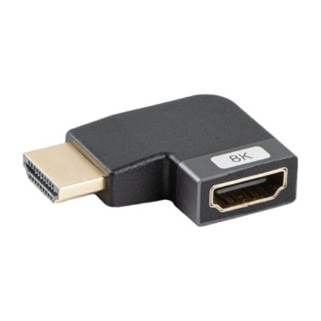 adaptador de vídeo mascle a femella, angulat cap a l'esquerra hdmi-2.1 8k ad-hdmi-09