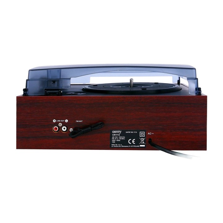 CAMRY Record player with radio and built-in speakers CR 1113