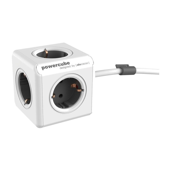 POWERCUBE Rozbočovač s 5 zásuvkami EXTENDED 1,5 M 16 A 40202