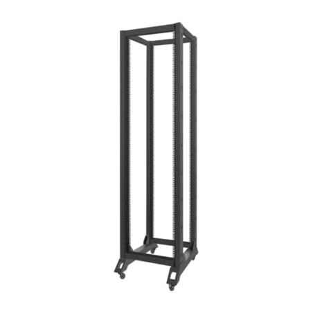 open floor-standing rack cabinet 19" 42u 600x800mm or01-6842-b