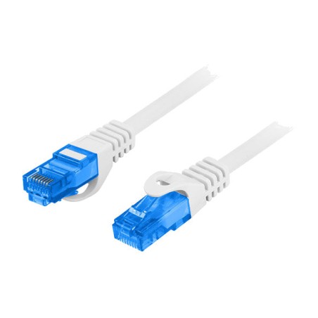 latiguillo de red con doble apantallamiento y conectores rj45 cat6a s/ftp lszh cca 15 m