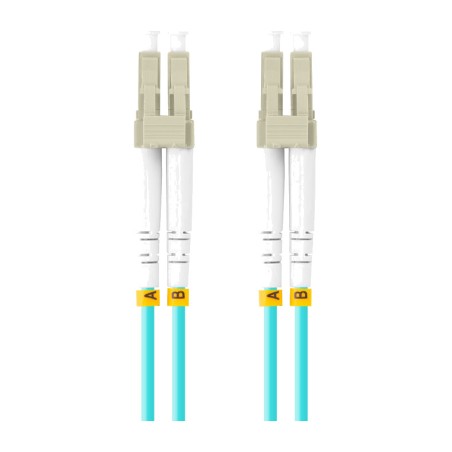 latiguillo de fibra óptica multimodo dúplex lc/upc om3 50/125 lszh 5 m fo-lulu-md31-0050-tq