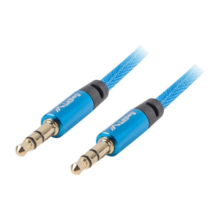 LANBERG Câble audio stéréo premium avec connecteurs jack