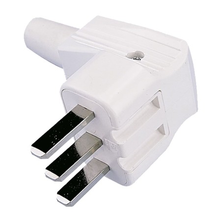 dwubiegunowa wtyczka kuchenna z bocznym uziemieniem 25 a 250 v