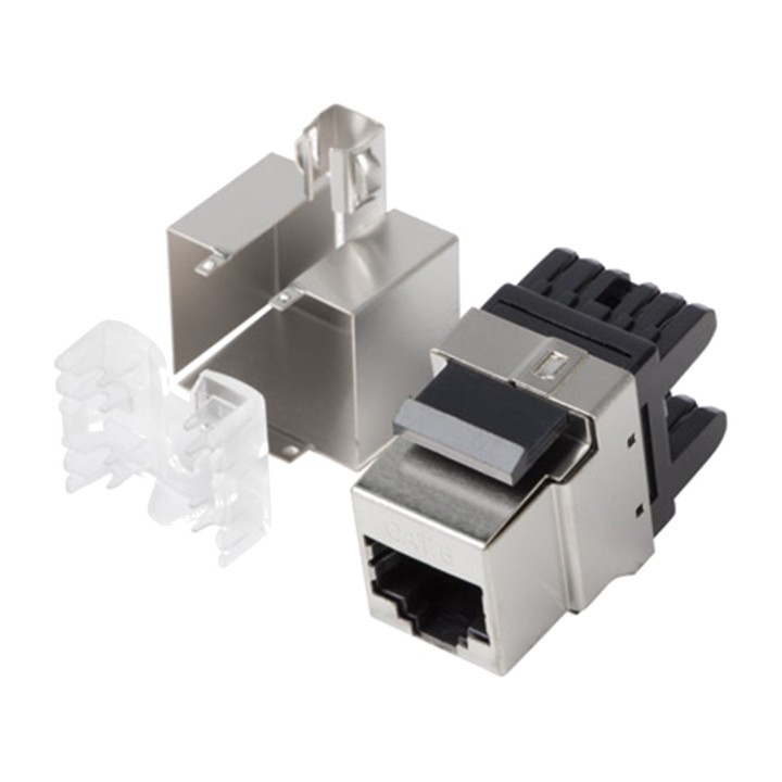 LANBERG Conector hembra keystone apantallado de inserción