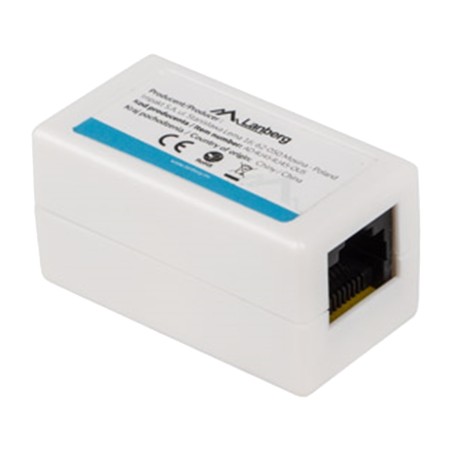 acoblador de xarxa rj45 sense apantallar de doble femella cat6 u/utp