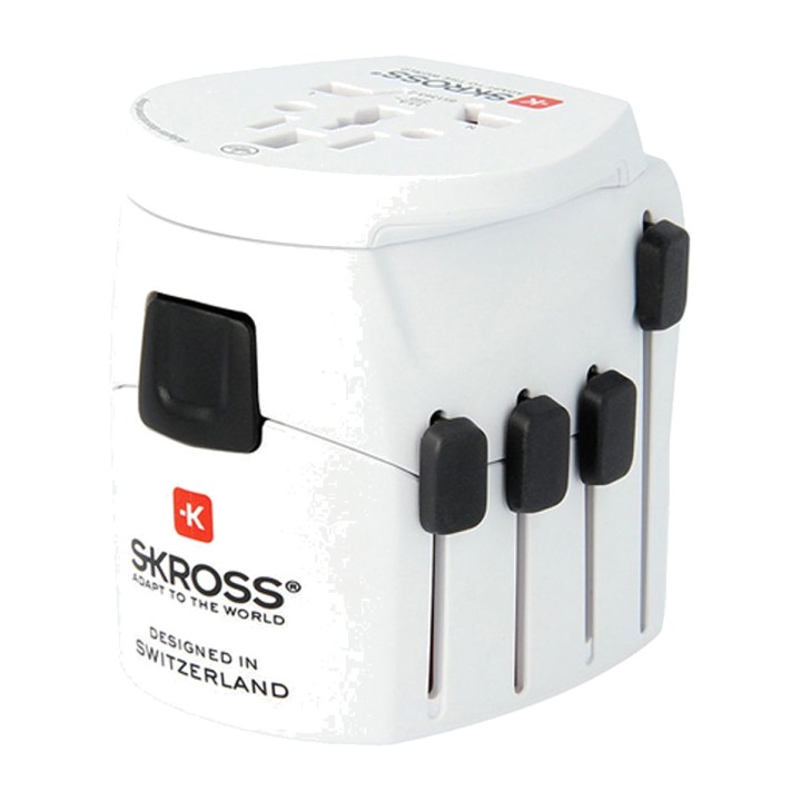 SKROSS Set de 2 adaptadores de viaje universales 1103180