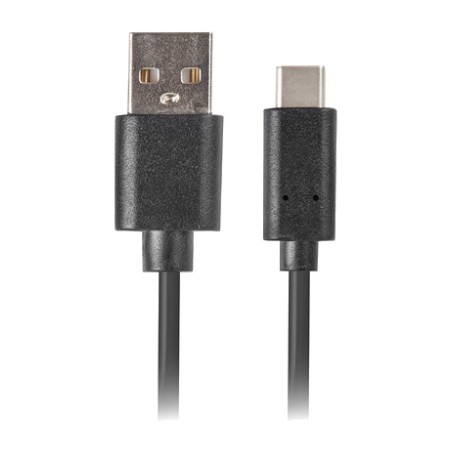 cable usb-a a usb-c con carga rápida quick charge 3.0 1 m ca-usbo-20cu-0010-bk