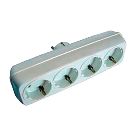 mehrfachsteckdose mit 4 steckdosen 2p+t 16 a 250 v