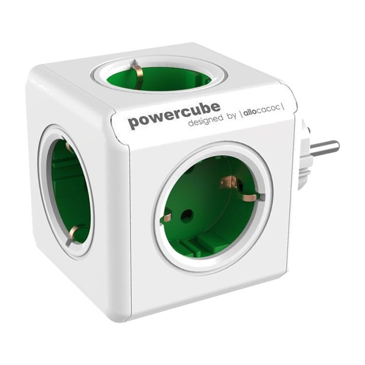 POWERCUBE Kubisk grenuttag med 5 uttag ORIGINAL-1100 16 A