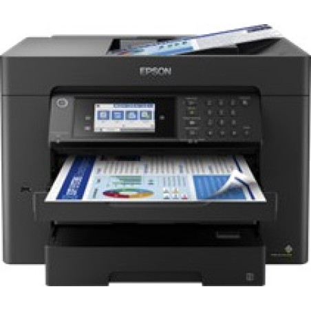 imprimante multifonction à jet d’encre avec fax, wi-fi et recto verso workforce-wf-7840dtwf a3+