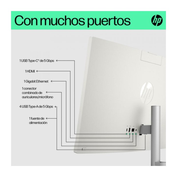 HP Computador all-in-one 24-CR0159NS 23,8" I3-1315U 8GB