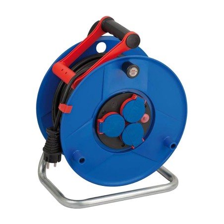 cable reel with 3 sockets and thermostat garant-bremaxx-50m 3g1,5 mm2 ip44