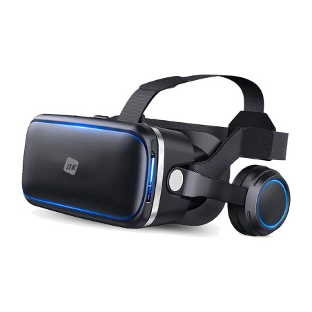 lunettes de réalité virtuelle pour smartphone avec écouteurs 3d