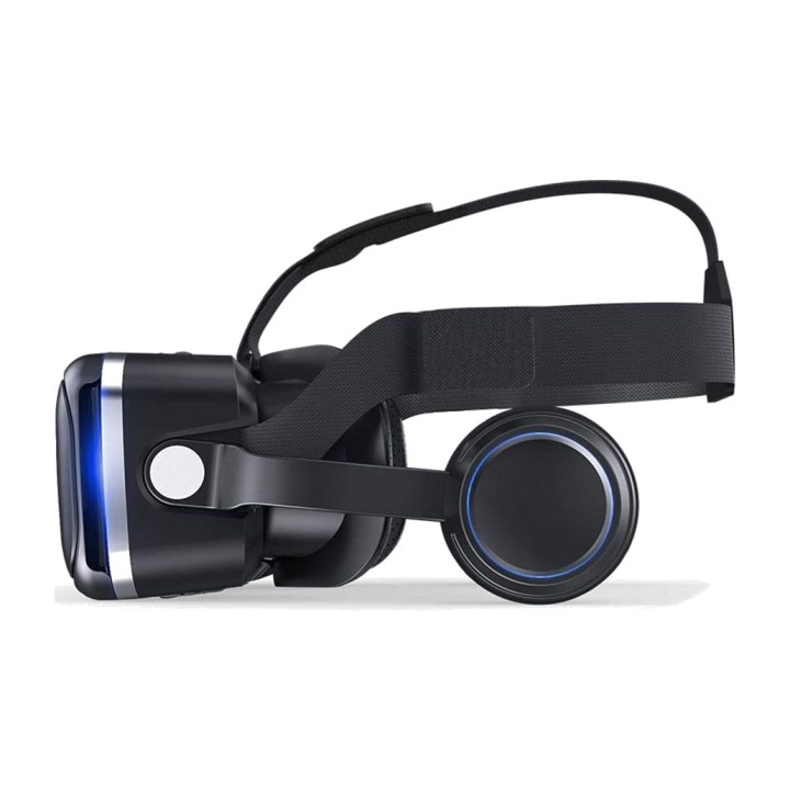 NK Virtual-Reality-Brille für Smartphones mit Kopfhörern 3D