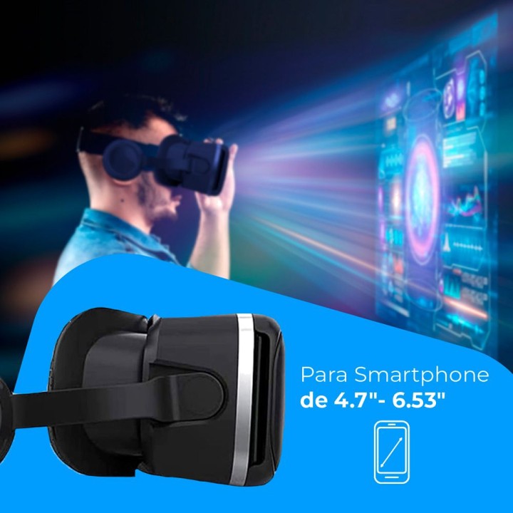NK Virtual reality glasses for smartphone with headphones 3D