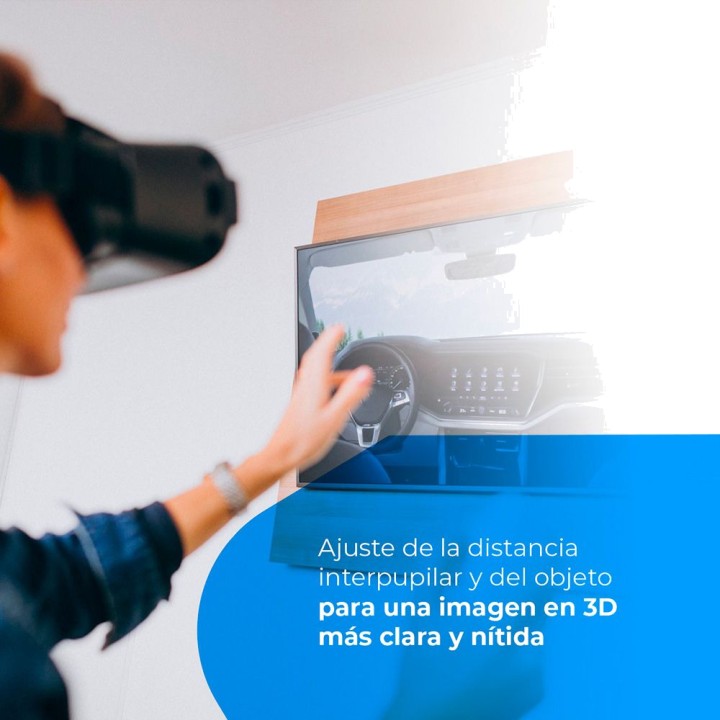 NK Gafas de realidad virtual para smartphone con auriculares 3D 51119