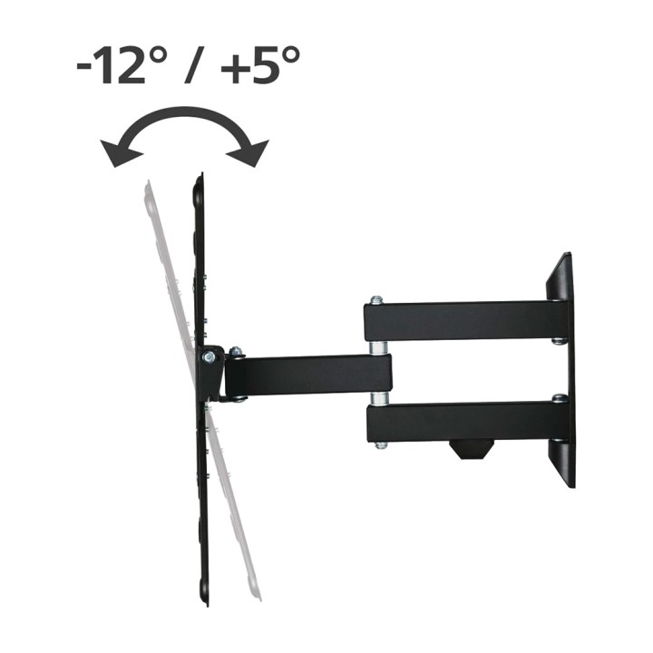 HAMA Soporte de pared articulado de doble brazo para televisor 32-65 PULG 25 KG VESA 400X400 50150
