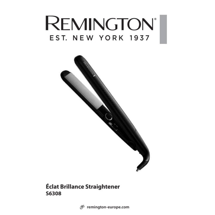 REMINGTON Ceramic hair straightener with titanium