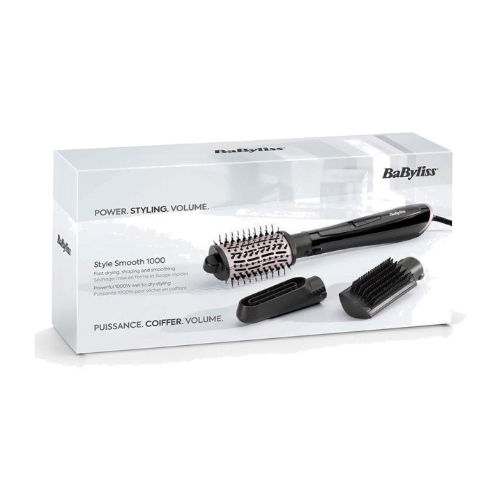 BABYLISS Jonowa szczotka powietrzna z 3 nasadkami STYLE