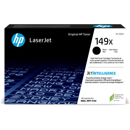 cartutx de tòner negre d'alta capacitat laserjet-149x