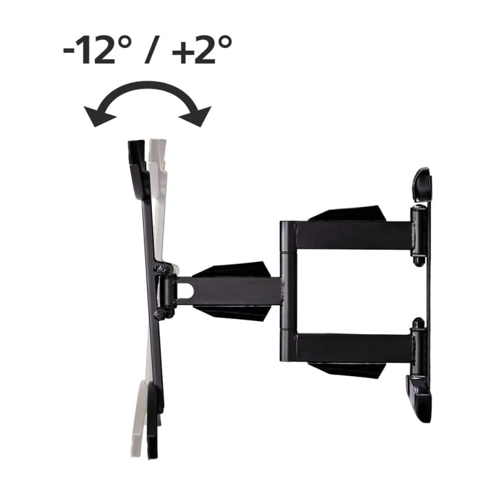HAMA Double-arm articulated wall mount with 3 joints for TV