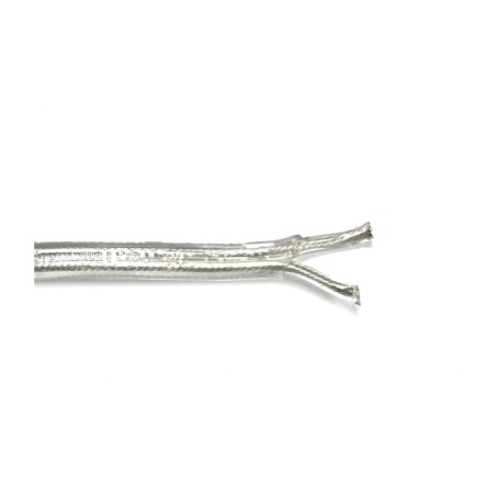 manguera eléctrica tubular por metros fror 2x0,75 mm2 300/300v