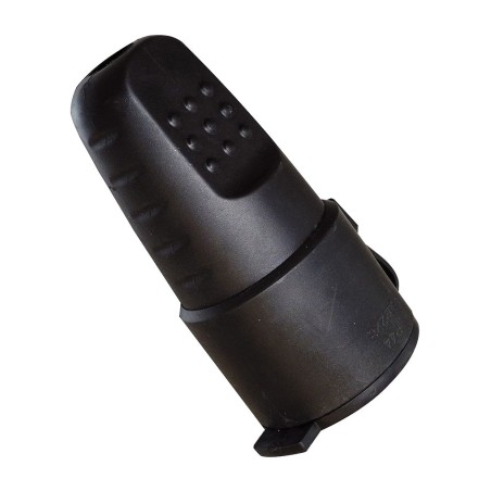 gumová prenosná zásuvka schuko s krytom a zátkou 16 a 250 v ip44