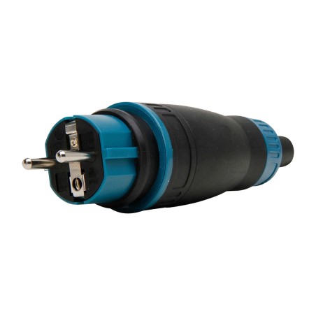 zástrčka s dvojitým uzemnením t/t 16 a 250 v ip44 3x1,5 mm2