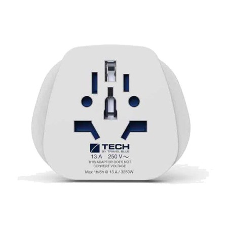 adaptador de viaje de entrada universal a salida europea tb-901