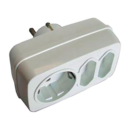 multiprise triple mixte 2x2p 10 a + 2p+t 16 a 250 v