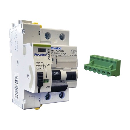 interruttore differenziale con riarmo automatico 2p 40 a 30 ma ac