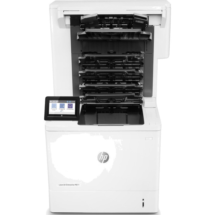 HP Drukarka laserowa czarno-biała z siecią i podwójnym