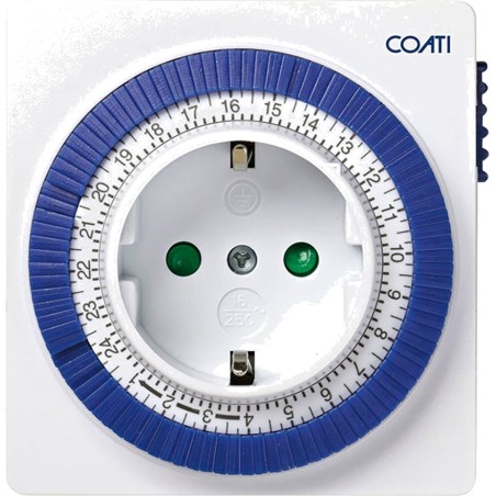 compact analogue daily timer 16 a ip20