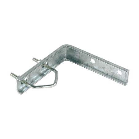 support mural en équerre pour mât d’antenne 128 mm rpr